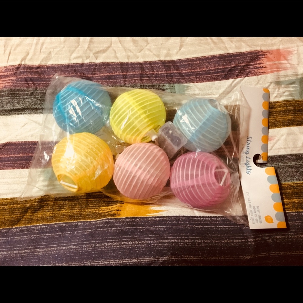 String lights ( lanterns